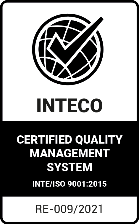 Certificaci&oacute;n ISO 9001:2015 INTECO de Tecnometales CNC